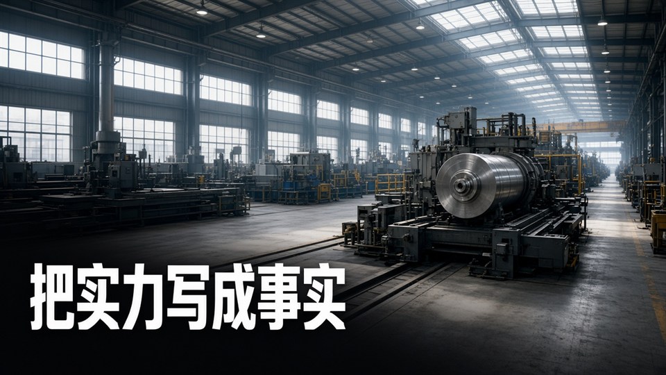 加工制造行业官网首页示意